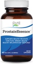 Pure Essence Labs Prostate Essence w/Vitamine D3, Suppléments de sélénium, de zinc et plus - Vitamines masculines et supplément à base de plantes pour la santé de la prostate w/Beta Sitostérol - 60 capsules pour hommes