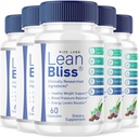 (5 Pack) Lean Bliss pilules perte de poids, Lean Bliss formule de combustion des graisses, LeanBliss capsules de métabolisme avancées pour la gestion du poids naturel et le soutien du sang, LeanBliss complément alimentaire (300 capsules)