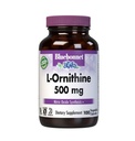 Bluebonnet Nutrition L-Ornithine 500mg, acide amino de forme libre, pour le métabolisme sain des protéines*, sans soja, sans gluten, non-OGM, certifié Kosher, végétalien, 100 capsules végétales, 100 portions