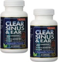 2Paquet de produits clairs Sinus clair et oreille - homéopathique - sans gluten - 60 capsules Vegi