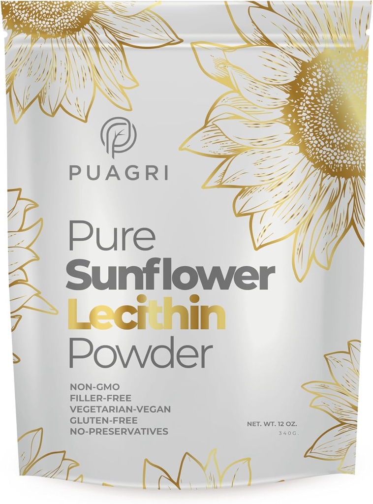 Poudre de lécithine pure de tournesol