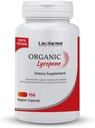 Lycopène Organique: Supplément Naturel Antioxydant avec Lycopène Organique de Tomate: 150 Capsule Pack