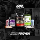 Optimum Nutrition BCAA Capsules, Keto Friendly, 1000mg, 60 Compte (paquet de 2)