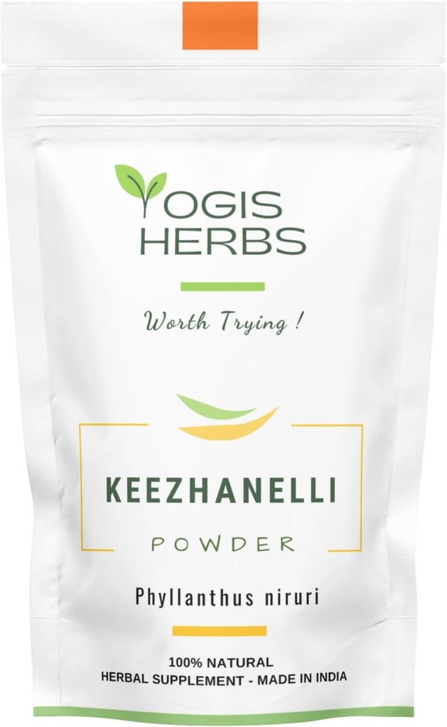 YOGIS HERBS Keezhanelli Powder (Phyllanthus Niruri)