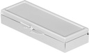 Healivy Box Pill Storage Case Organizer Weekly Inox Steel 7 Day Pill Case Daily Pill Organizer Pill Storage containers Medicine Organizer Blush Travel Square