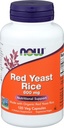 Maintenant Aliments SPO Red Yeast Riz 600mg, 120 CT
