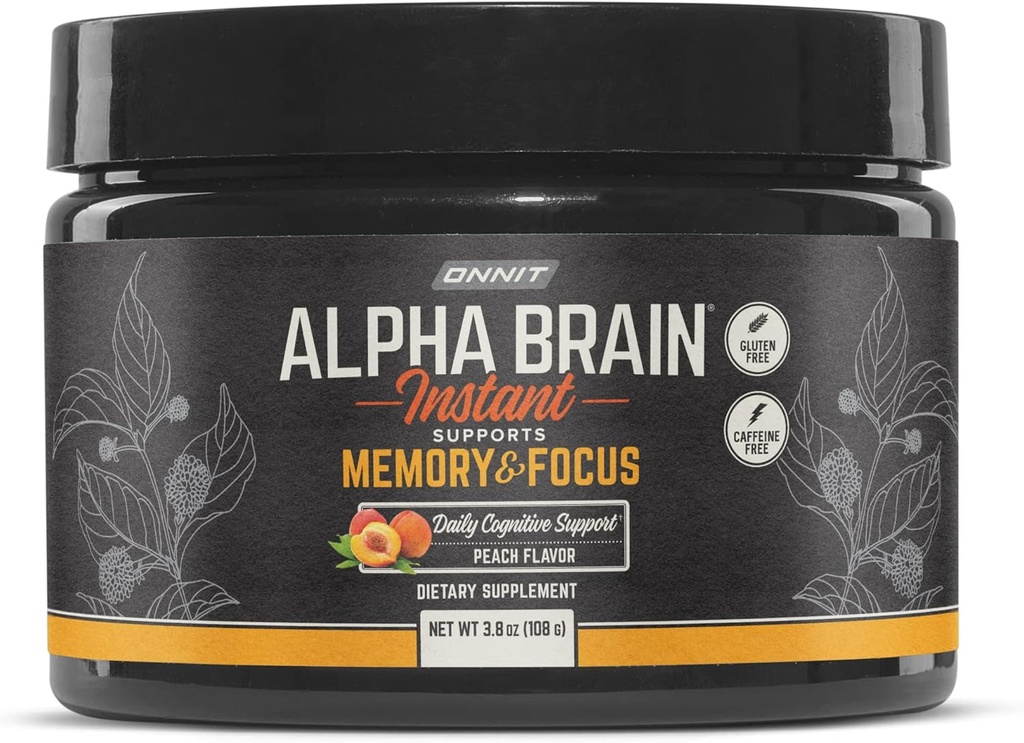 Alpha BRAIN® Instant - Pêche (30 tubes de service)