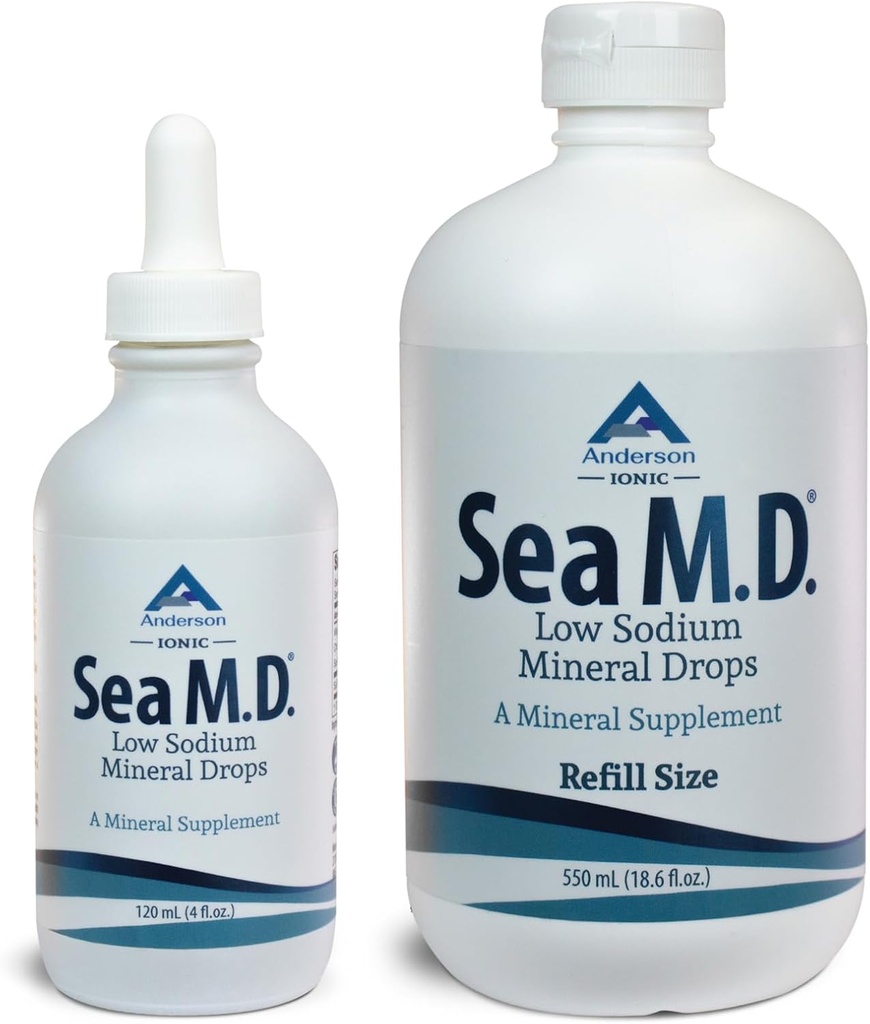 Pack de minéraux traces et de recharge d'Anderson (taille économique pour la famille)