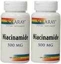 AEEE Niacinamide 500mg Solaray 100 VegCaps