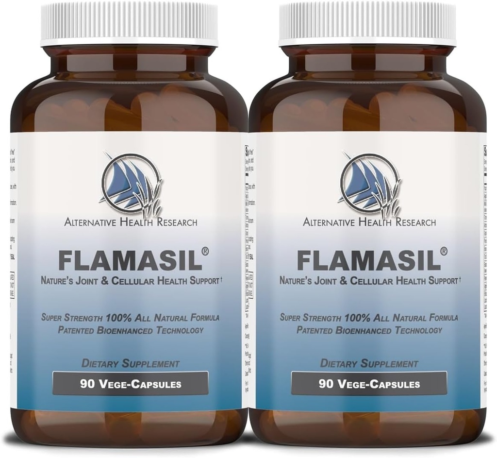 FlamasilMC (2 packs)- pour une réponse à l'inflammation en bonne santé*- anti-douleur multi-herbacées* et aide articulaire