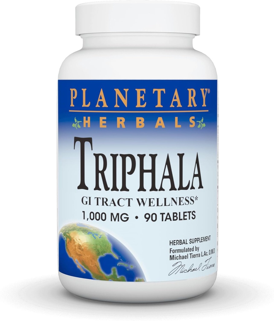 Herbes Planétaires Triphala 1000mg - 90 comprimés
