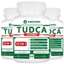 TUDCA Supplements 2400MG, Complexe de sel biliaire pour le nettoyage du foie et de la vésicule biliaire, anti-âge pour les hommes et les femmes, santé digestive 180 capsules