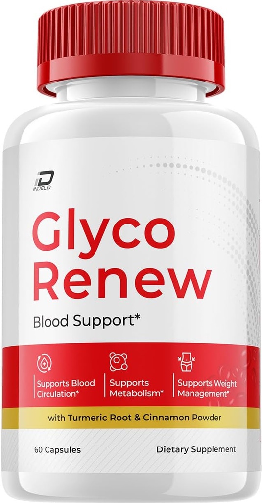 Glyco Renew Capsules, Glyco Renew Advanced Supplement, toute la formule naturelle pour maintenir des niveaux sains, la formule quotidienne de force maximale, Glyco Renew Capsules Avis (1 Pack - 60 Capsules)