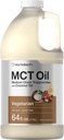 Horbäach MCT Oil 64 oz.100 % Pure.. Mélanges avec café, thé, jus et liquides.