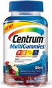 Centrum MultiGommies Hommes (150 comtes, cerises naturelles, baies, aromatisants de pommes) Multivitamines/suppléments multiminérales