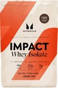 Myprotéine Impact Whey Protein Isolate, 2,2 Lbs (40 portions) Cookies et crème, 19g de protéines, 3,5g de glutamine et 4,5g de BCAA par portion, Secouez les protéines pour la force musculaire et la récupération
