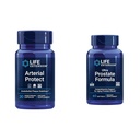 Life Extension Arterial Protect - Supplément de pression artérielle pour la santé cardiaque et la formule ultra-prostate, Saw Palmetto pour les hommes, pygeum, racine de nervure piquante, lycopène