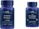 Life Extension Arterial Protect - Supplément de pression artérielle pour la santé cardiaque et la formule ultra-prostate, Saw Palmetto pour les hommes, pygeum, racine de nervure piquante, lycopène