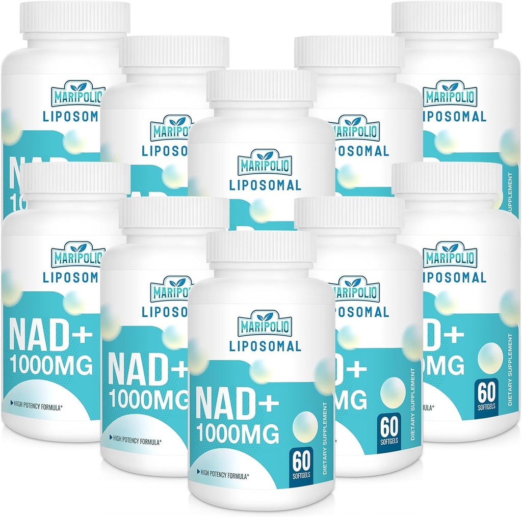 Supplément NAD+ liposomale 1000 mg de NAD le plus élevé Pontecy de NAD