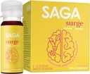 SAGA SURGE Organic Energy Shots (en anglais seulement) Performance Drink Yerba Mate & Alpha GPC Supplement avec CoQ10, Turmeric & Champignons (en anglais seulement) Boost Boost Boost pour Focus, Endurance & Performance (en anglais seulement) 2oz Peach Mango