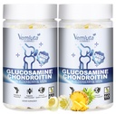2 Packs Glucosamine Chondroïtine Gommy - 3000MG Supplément de soutien pour joint de force supplémentaire avec MSM, Flexibilité, Antioxydant Immune Gommy Support pour adultes, hommes et femmes - 120 Cts