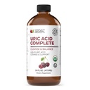 Produits naturels complets Acid Uric Complet - Supplément liquide de 16 oz pour soutenir le nettoyage de l'acide Uric, la santé rénale et la circulation avec vinaigre de cidre de pomme, cerise de tart et racine de betterave.