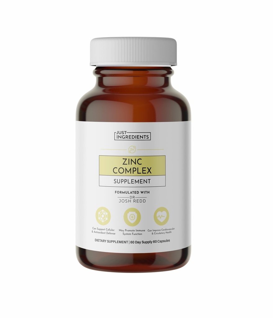 Complexe de zinc – Supplément hautement absorbant avec picolinate et bisglycinate, plus quercétine, resvératrol, L-Histidine et cuivre – soutient la fonction immunitaire, la peau, l'énergie et la santé cellulaire