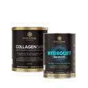 Collagène Skin + Hydrolift Bundle – Peptides de collagène bioactifs hydrolysés avec acide hyaluronique, biotine et silicone et électrolytes sans sucre avec éléments traces et minéraux