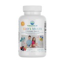 Nature's Lab Vitamines croustillantes multi-naturelles pour enfants - Multivitamines complètes pour enfants avec fer, magnésium, zinc et calcium - Arôme de baie mixte - 120 comprimés pour les 2 ans et plus