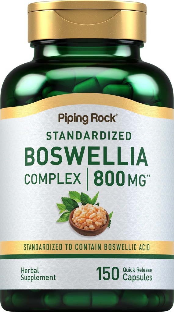 Piping Rock Boswellia Serrata Extrant Supplément de 150 capsules