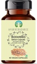 AYURVEDASHREE Boswellia Serrata Extract 500mg - 60 Capsules Végétariennes Encens indien , tout naturel , 100% végétalien , sans gluten