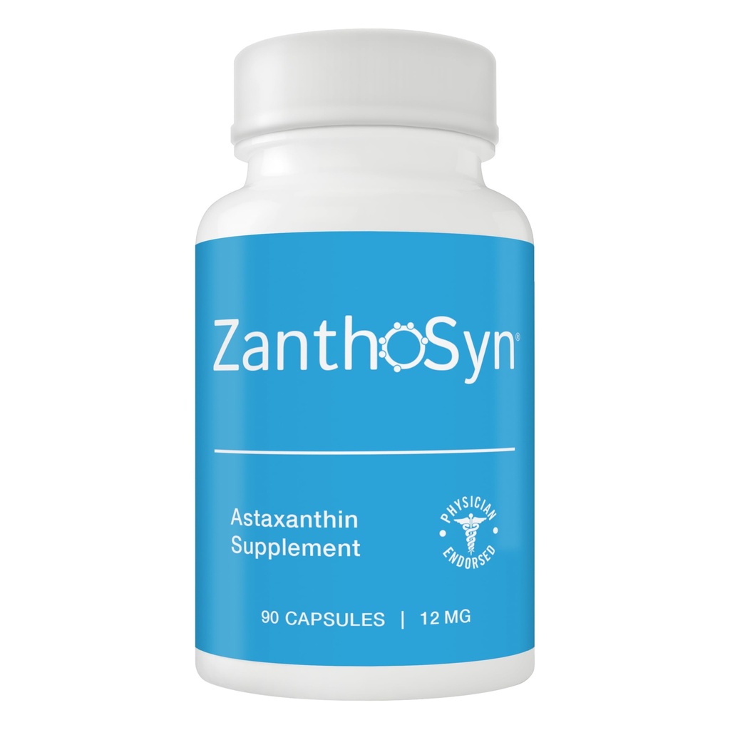 Astaxanthine, triple résistance (12mg) x triple biodisponibilité (3X Absorption dans la circulation sanguine), pureté supérieure, sans OGM, sans allergène majeur, sans arrière-goût de poisson, 90 capsules végétales