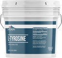 Éléments terriens L-tyrosine 1 seau Gallon, poudre de complément alimentaire pure et non diluée