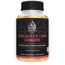 Halal Omega 3 6 9 + Gummées DHA pour les adultes