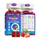 Gummies de sommeil pour enfants – Magnésium sans mélatonine Glycinate Soutien au sommeil de Magnésium, Calcium, Vitamine D3, B6 & L-Theanine