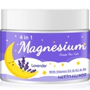 Lotion de magnésium pour les enfants, Crème de magnésium pour les bébés, Réduit l'anxiété pré-Bed et prolonge la durée du sommeil, Lavande avec des vitamines D3, K2, B6, Sans mélatonine, pour la peau sensible (4 Oz)-WN7