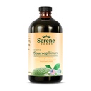 Serene Herbs Soursop Bitters Liquid – Bio Herbal Sour SOP Guanabana aux graines noires, Moringa, Irish Moss & Ginger – Gut Support, Energy & Immune Boost – Vegan, Non-OGM – Orange Flavor – 16 oz