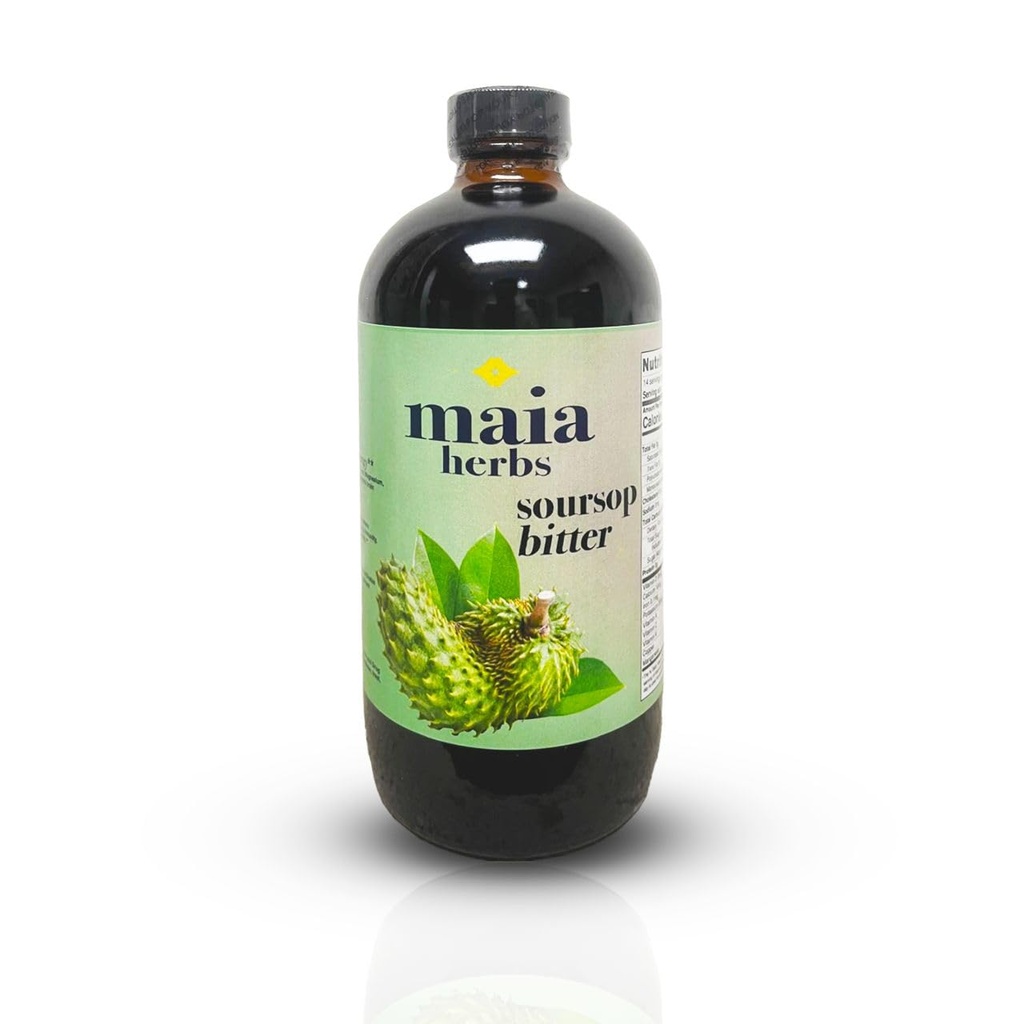 Soursop Bitters Liquid 16oz - Premium Holistic Immune Boost