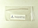 Fils générateurs d'argent pur – 9999 Électrodes d'argent – pré-cuits fils de mesure de 6 pouces 14 – convient aux générateurs LifeForce