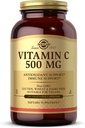 Solgar Vitamine C 500 mg, 250 capsules végétales - Antioxydants et immunosupport - Santé globale - Soutiens peau et articulations saines - Non-OGM, végétalien, sans gluten, casher - 250 portions
