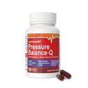 NANOWELL® Pressure Balance-Q | Antioxidant Formula with Natural Non-GMO Astaxanthin 12 mg per Capsule, Ginkgo Biloba, Policosanol, Red Yeast Rice, and Rosemary Extract | 90 Vegetarian Capsules