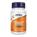 MAINTENANT compléments alimentaires, Probiotic-10TM, 50 milliards, avec 10 souches probiotiques, souche vérifiée, 50 capsules de légumes