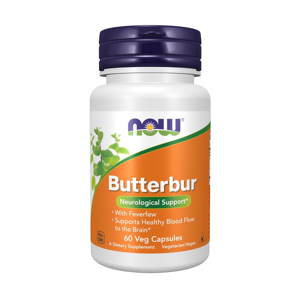Now Foods, Butterbur, 60 Veggie Caps