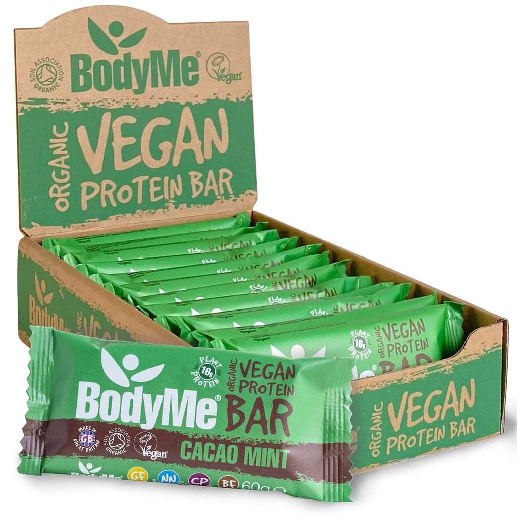 Boîte de 12 x 2,12 oz (60g) avec 3 protéines végétales