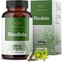 HERBAMAMA Rhodiola Rosea Capsules – Suppléments de ménopause naturels* pour les femmes – 1000mg Rhodiola Rosea poudre de racine par service pour le soutien de détente pour les femmes – végétalien, non-OGM – 50 jours de disponibilité