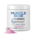 NAUTILUS Muscle Code Essential Amino Acid Poudre Muscle Synthèse & Réparation & Force Naturel Mixte Arôme Berry – 30 portions Cliniquement étudié 0g Sucre, Keto, Vegan, Sans gluten, Sans lait