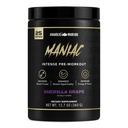 Anabolic Warfare Black Series Maniac, Pre-Workout Powder, Supports Nitric Oxide, Muscle Pumps, and Protein Synthesis* Guerilla Grape