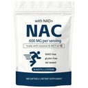 Supplément NAC Consciousnutra avec NAD+ & Huile de noix de coco.
