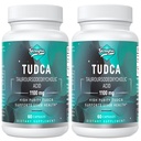 TUDCA 1100mg-Liver supplément de soutien pour le nettoyage de détox, les sels de bile solubles dans l'eau avec un goût amer fort, 120 Capsules végétaliennes, non-OGM, sans gluten