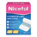 20 Nombre de bandes hydrocolloïdes 2" x 2", habillage de la plaie Petits bandes de gel hydrocolloïdes pour les plaies, lit de guérison des plaies